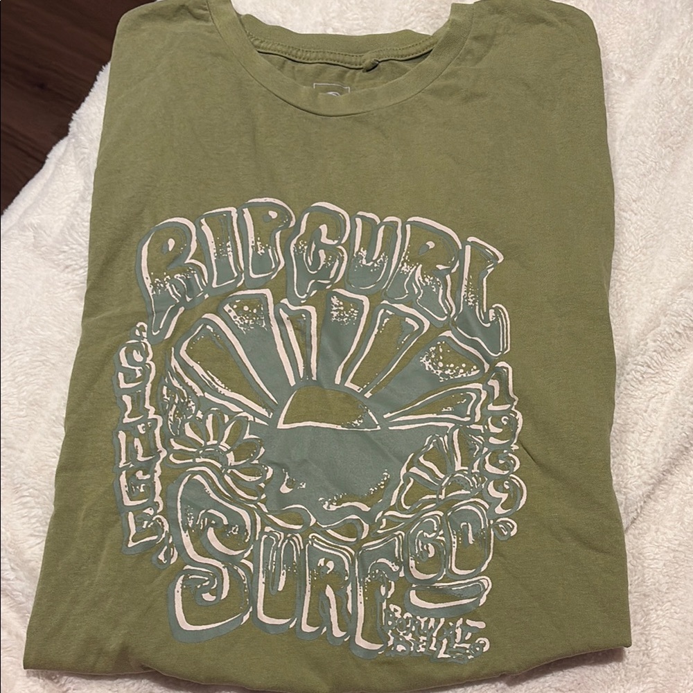 Rip Curl Olive Graphic T-Shirt
